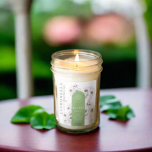 Candle - Citronella Geranium - 7.5oz