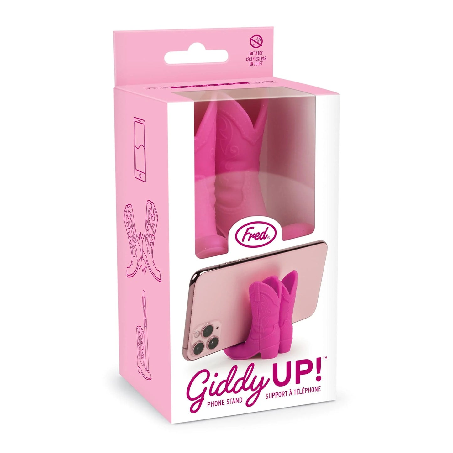 Phone Stand - Giddy Up - Pink