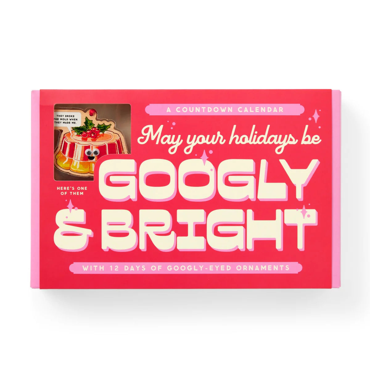 Ornament Set - Googly & Bright - Countdown Set of 12