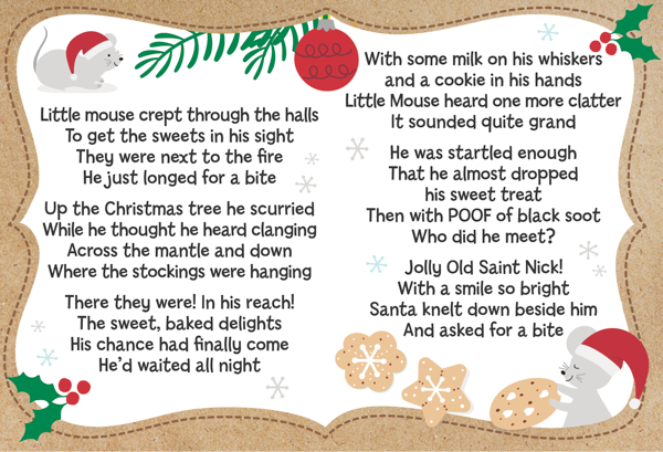 Stuffy - Little Christmas Mouse
