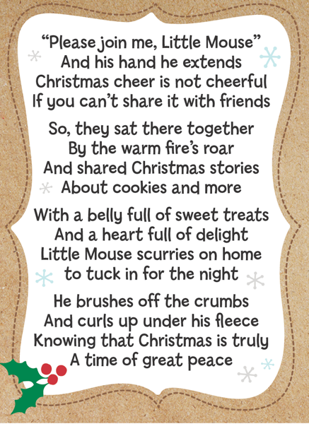 Stuffy - Little Christmas Mouse