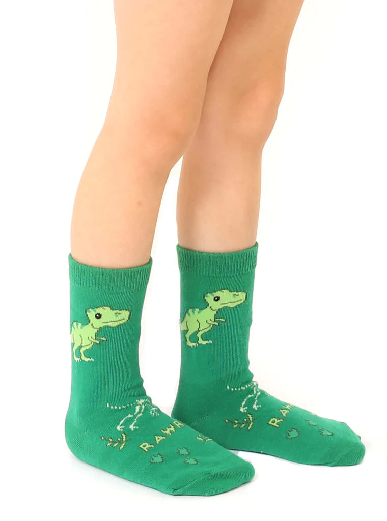 Kids Socks - 3D - Dino