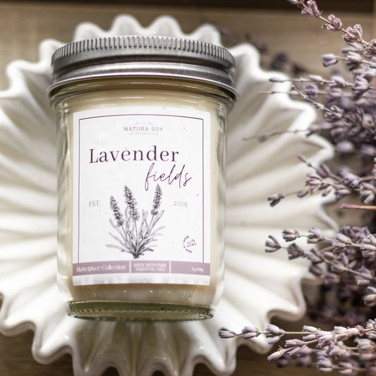 Candle - Lavender Fields - 7.5oz