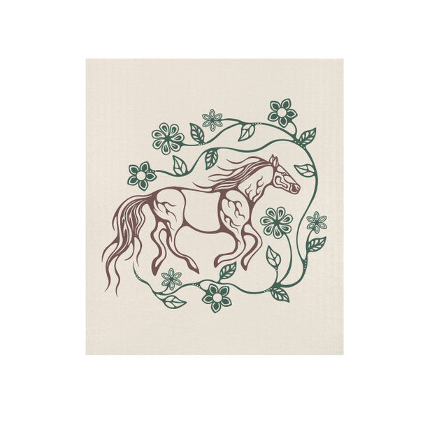 Eco Dishcloth - Horse (Bebezhigooganzhii)