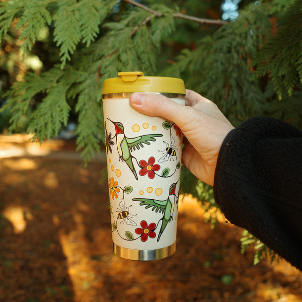 Travel Mug - Hummingbird (Nenookaasi)