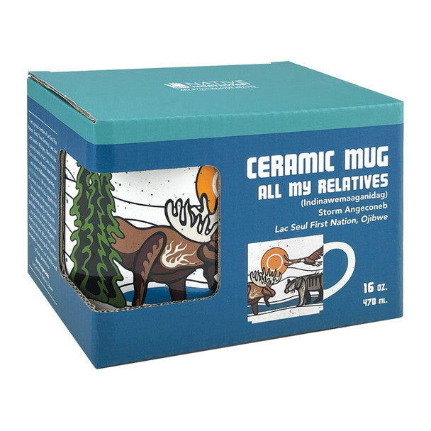 Mug - All My Relatives (Indinawemaaganidag)