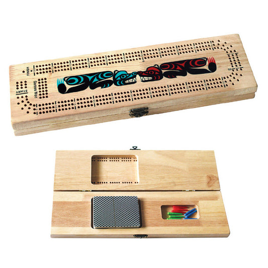 Cribbage Board - Wooden - Bears