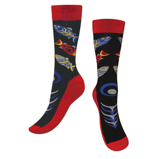 Socks - Small Crew - Salmon in the Wild