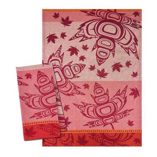 Tea Towel - Cotton - Indigenous Maple