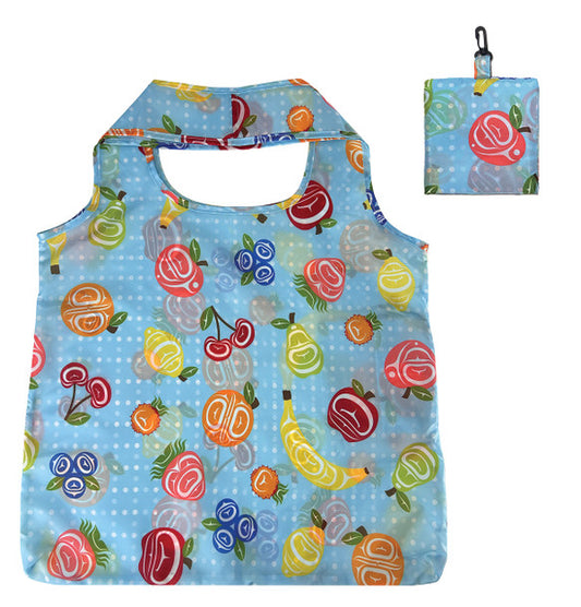 Foldable Shopping Bag - Reusable - Fruit Salad