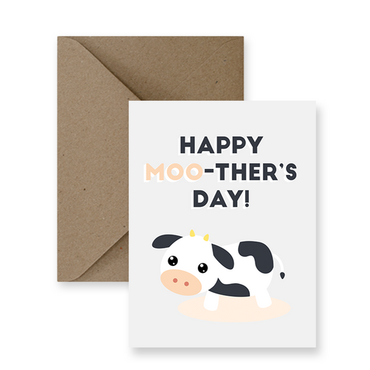 Card - Happy Moo-ther's Day