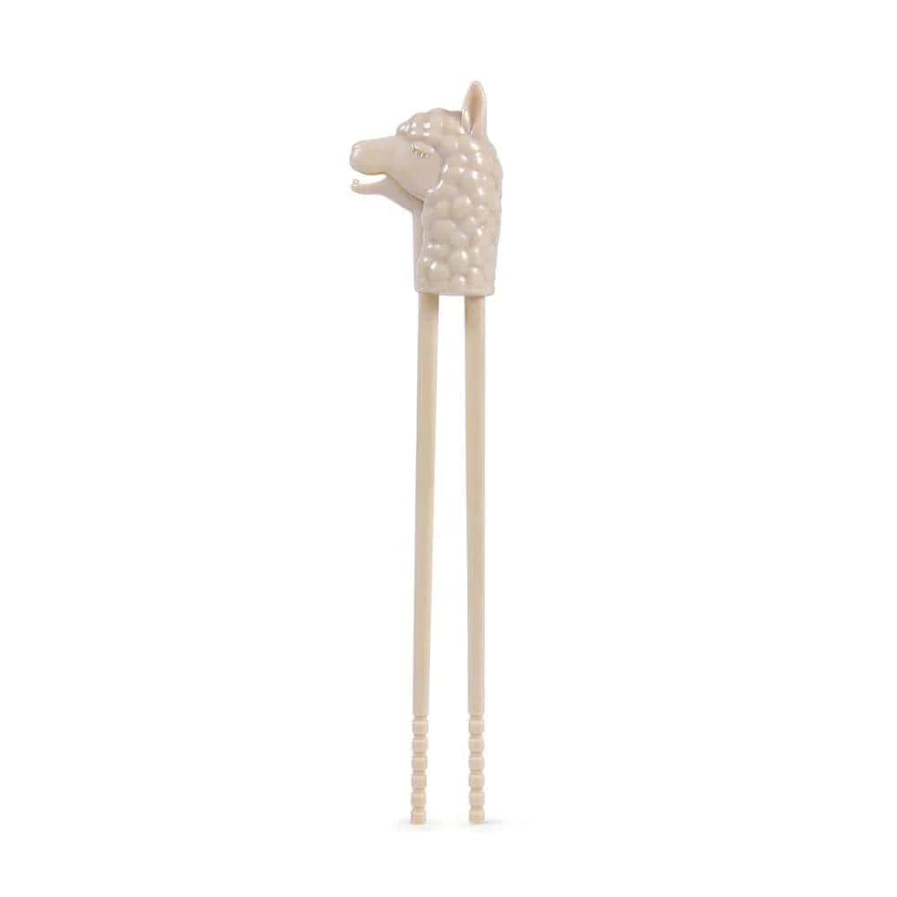 Llama Chomping Chopsticks