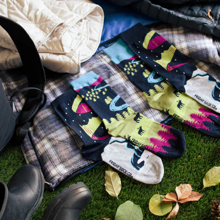 Socks - Large - Northern Canada Landscape