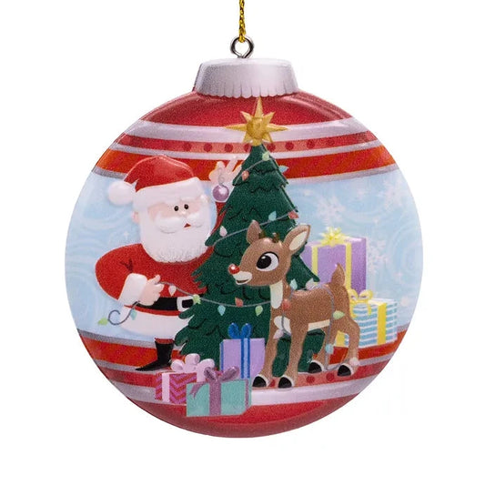 Ornament - Double-Sided - Rudolph