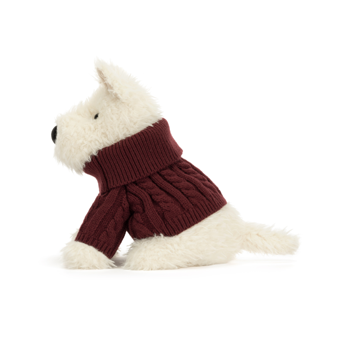Jellycat - Munro Scottie - Winter Outfit