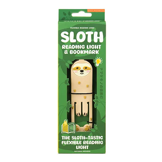 Book Light & Bookmark - Sloth