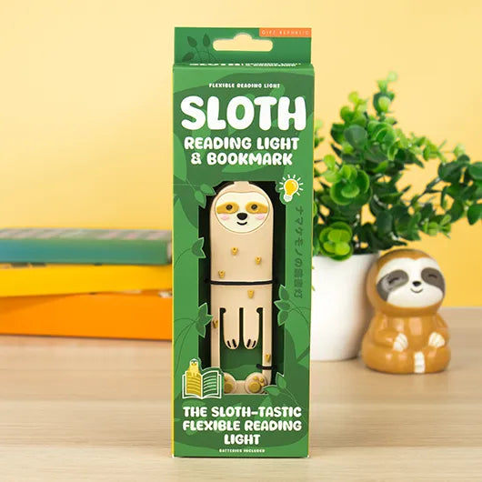 Book Light & Bookmark - Sloth