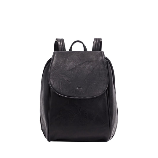 S-Q - Jada Convertible Backpack - Black