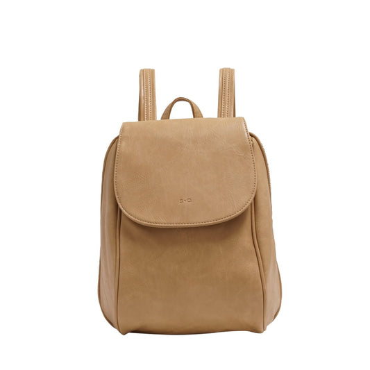 S-Q - Jada Convertible Backpack - Light Khaki