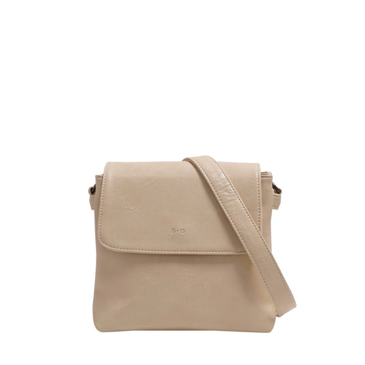S-Q - Aura Crossbody - Almond Milk