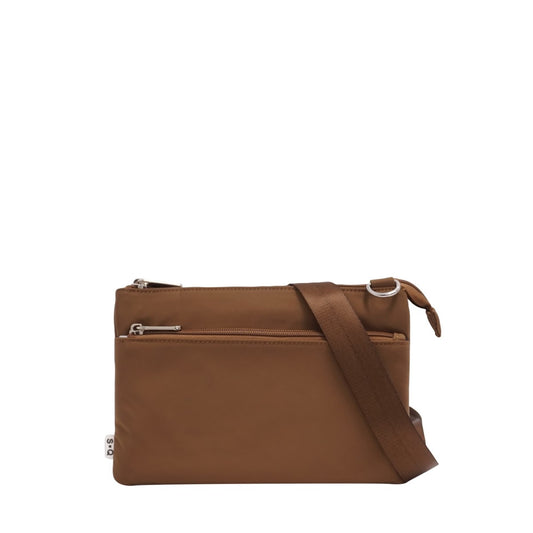 S-Q - Sasha Crossbody Nylon - Brown