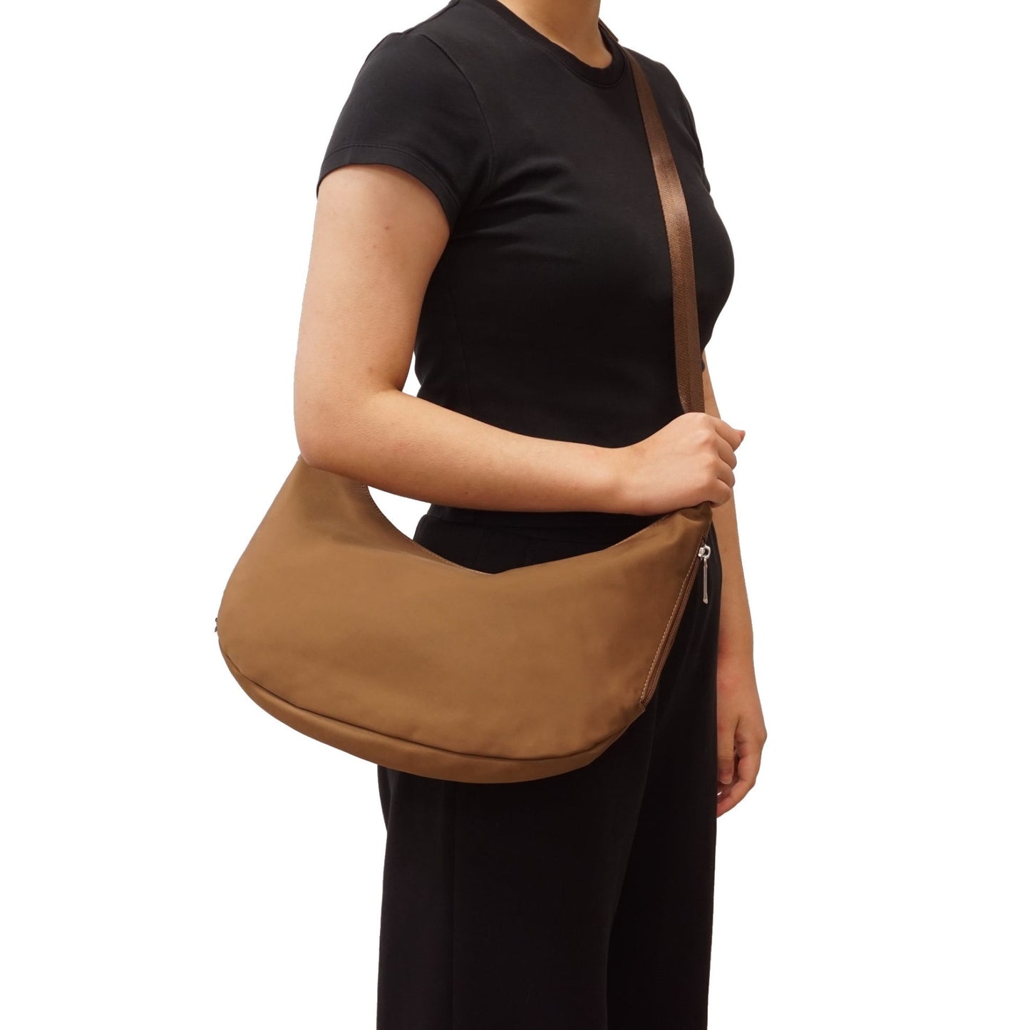 S-Q - Onyx Crossbody Nylon - Black
