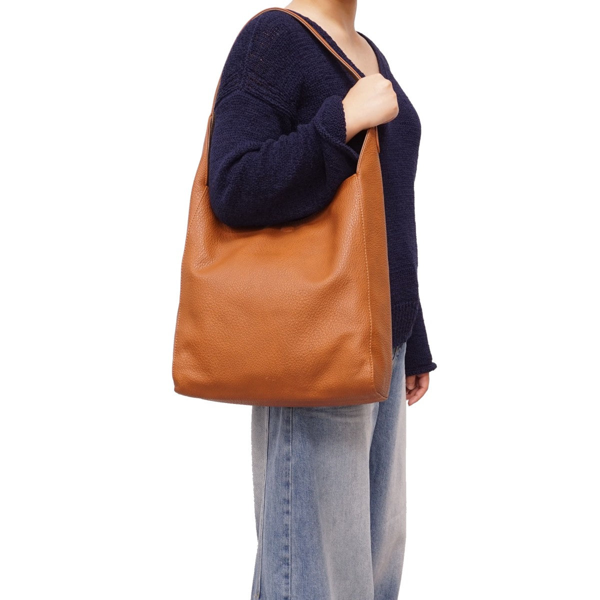 S-Q - Kendra 2-in-1 Reversible Hobo Bag - Black/ Fossil