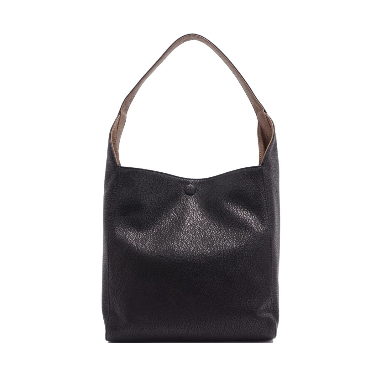 S-Q - Kendra 2-in-1 Reversible Hobo Bag - Black/ Fossil