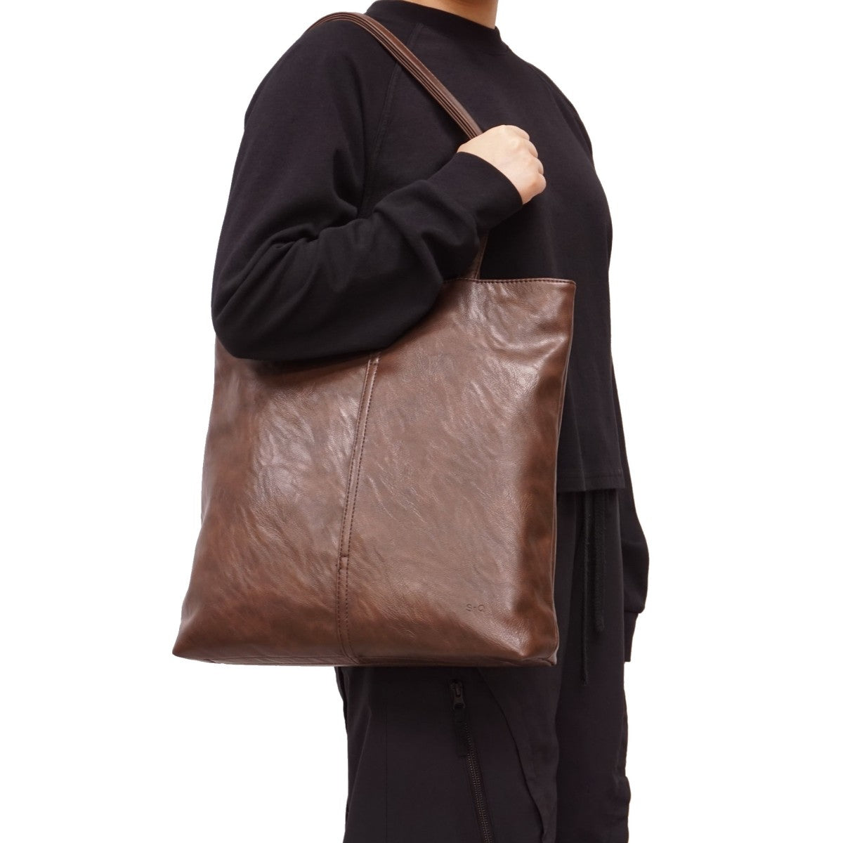 S-Q - Felix Tote Bag - Coffee Bean