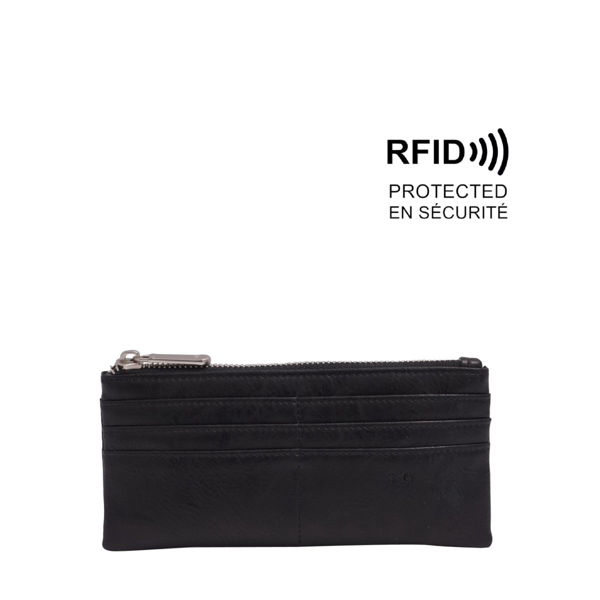 S-Q - Briella Slim Wallet - Black