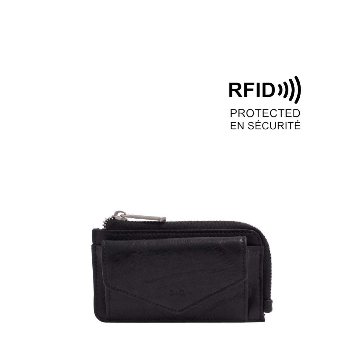 S-Q - Evelyn Wallet - Black