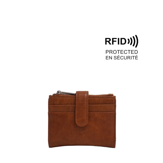 S-Q - Aimee Wallet - Camel