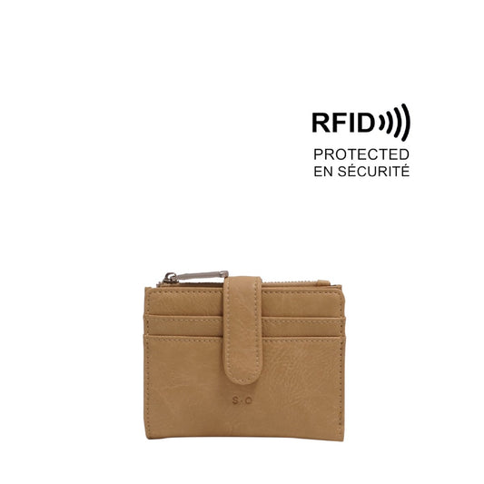 S-Q - Aimee Wallet - Light Khaki