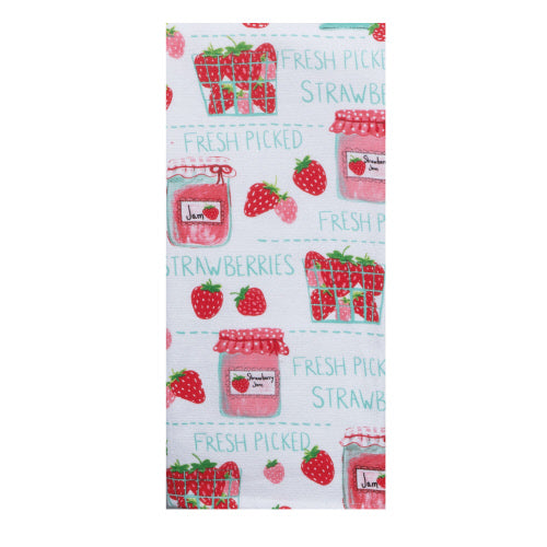 Tea Towel - Dual Purpose - Strawberry Jam