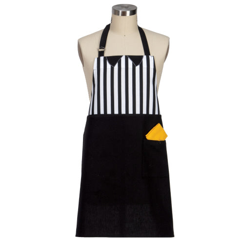 Apron - Game On Referee - Black & White