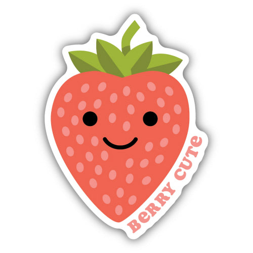 Sticker - Berry Cute Strawberry