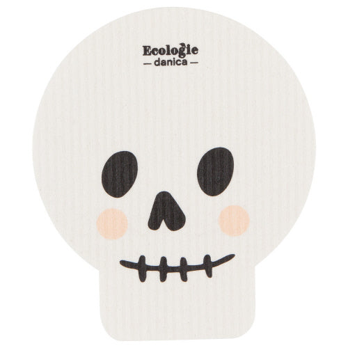 Swedish Dishcloth - Boo Crew Skull