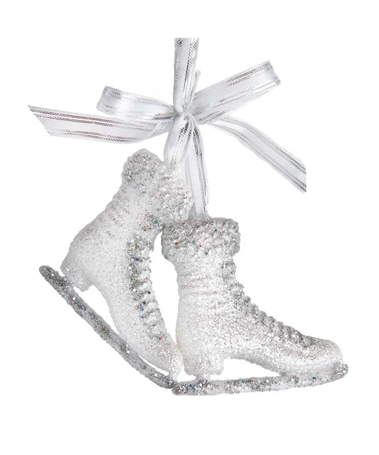 Ornament - Glitter Ice Skates