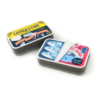 Cleaning Sponge Set - Tidy Tins - Set of 2