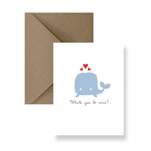 Card - Whale You Be Mine?