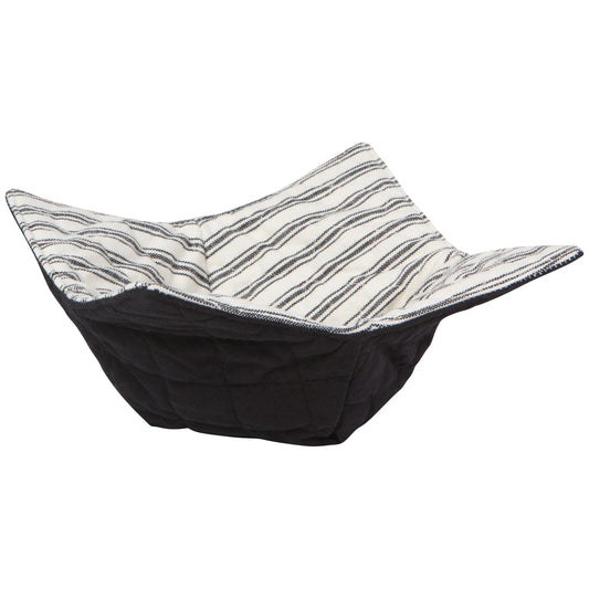 Bowl Cozy - Black Stripe