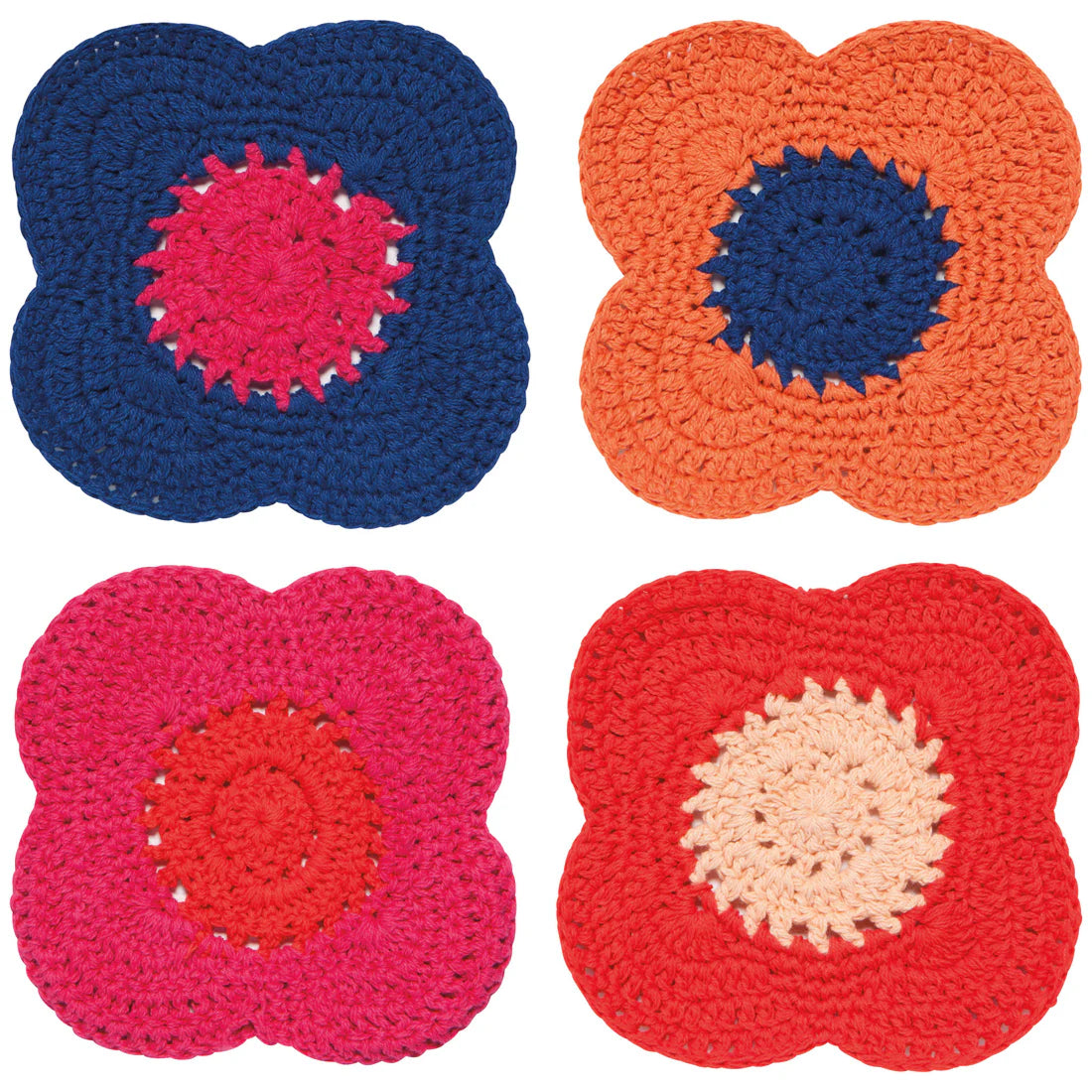 Coaster Set - Poppy - Set of 4