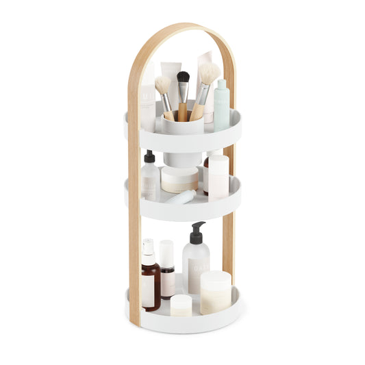 Bellwood Cosmetic Organizer  - 3 Tier - Natural