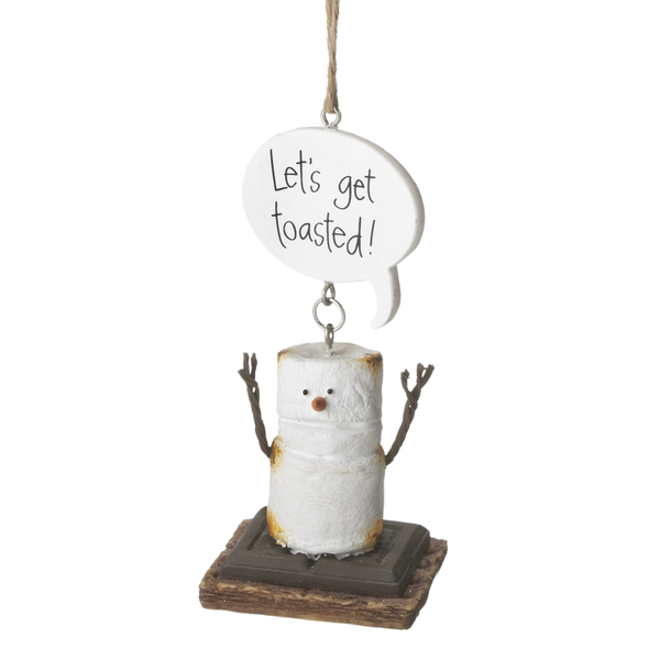 Ornament - S'more "Let's Get Toasted!"