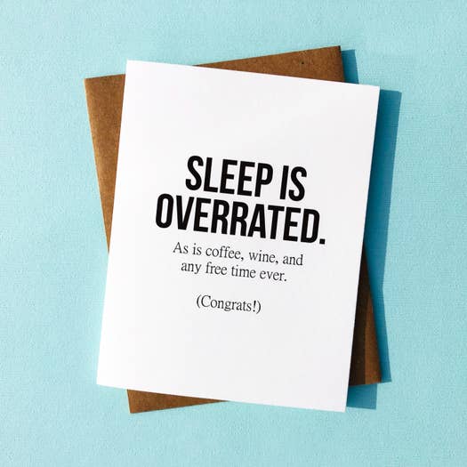 Card - Sleep Is Overrated