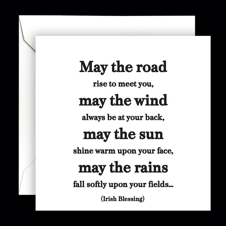 Card - Quotable Cards - May The Road Rise