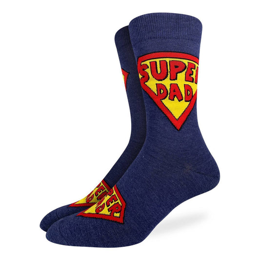 Socks - Large Crew - Super Dad