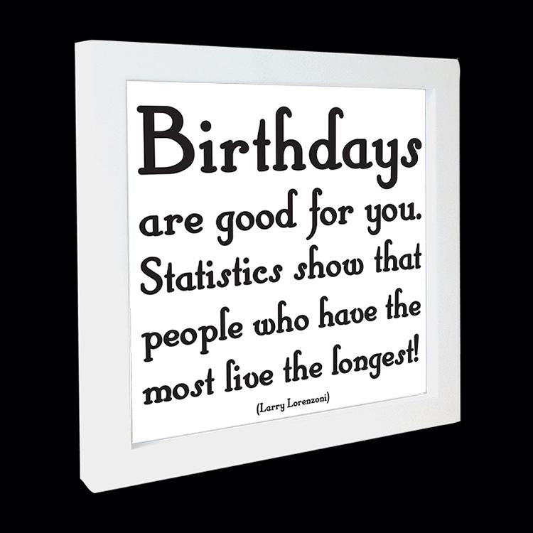 Card - Quotable Cards - Birthdays Are Good For You