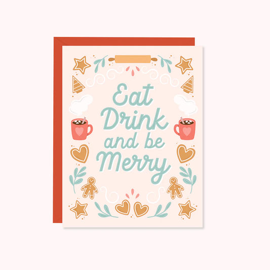 Card - Eat, Drink & Be Merry