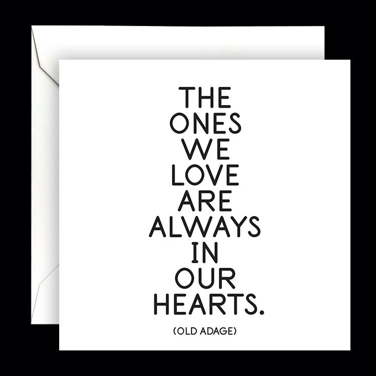 Card - Quotable Cards - The Ones We Love